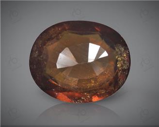 Natural  Hessonite Grnet (Gomed) Certified 7.01 cts ( 1157 )